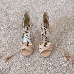 Sam Edelman lace up heels